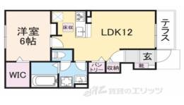 サクラガーデン１間取り図面