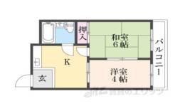 CLEAR HOSHIGAOKA.１間取り図面