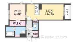 シャーメゾン境谷間取り図面