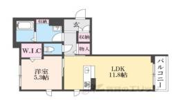 シャーメゾン境谷間取り図面
