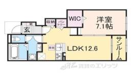 プルメリア２間取り図面
