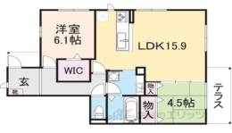 クレール桜木町間取り図面