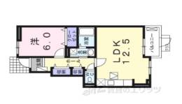 ランドマーク桜井２間取り図面
