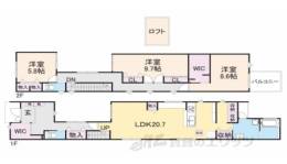 貸家間取り図面