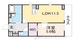 Ａｌｂｅｒｏ京都椥辻間取り図面