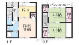 貸家間取り図面