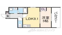 クレアーレ西陣間取り図面