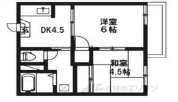 西矢倉ハイツB棟間取り図面