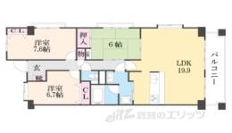 エクセラージュ嵐山間取り図面