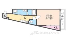 アンリシール　３間取り図面