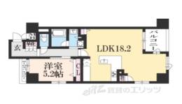 パラドール四条烏丸グレイス間取り図面
