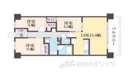 メイツ京都西大路間取り図面