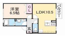ファミール　タケダ２間取り図面
