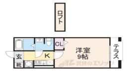 コンフォート三條間取り図面