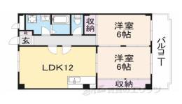 アヴィロード香芝Ａ棟間取り図面