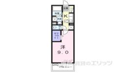 コモドビラＮ２間取り図面