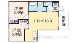 ヴェルジェＢ間取り図面