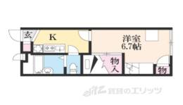 レオパレス星丘Ｂ間取り図面