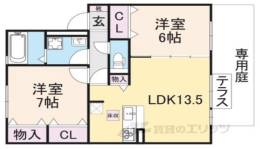 カルチェ赤坂間取り図面
