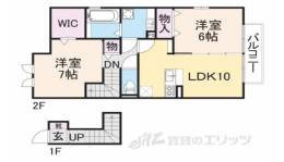 プラム　ガーデンＢ間取り図面