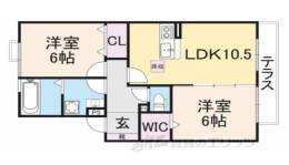 ディアコート（押熊町）間取り図面