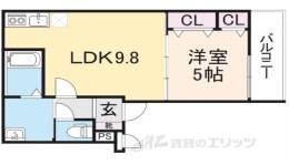 フジパレスエース間取り図面