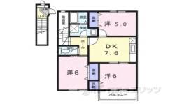 ブランドールA.B 　　　　　間取り図面