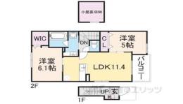 グラン・ヌーヴォー間取り図面