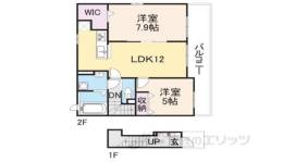 メゾン・ドゥ・ランジュ２間取り図面