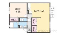グリーンガーデン壱番館間取り図面