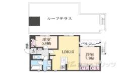 シュデン東山五条坂間取り図面