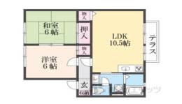 ウィンディアおだ　Ｂ間取り図面