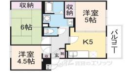 バード平城山間取り図面