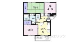バード平城山間取り図面