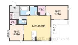 ルナーデュオ間取り図面