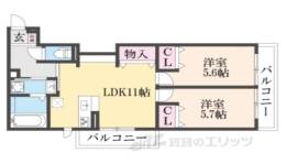 ウッズ荒塚間取り図面