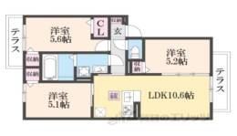 ウッズ荒塚間取り図面
