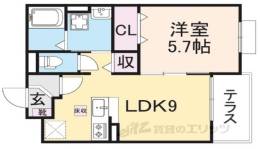 グランソレイユ楠葉３間取り図面