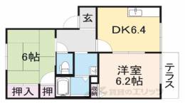 ケミカル・ワンB間取り図面