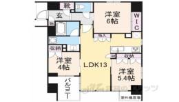 レ・ジェイド京都東洞院間取り図面