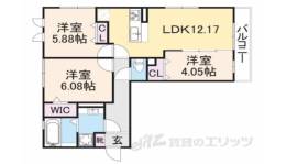 グランエスポワール間取り図面