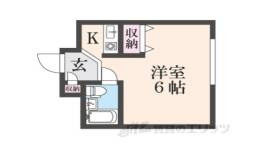 シティパレスあやめ池Ｐ８間取り図面