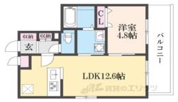 クラルテ桂川間取り図面