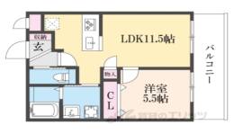 クラルテ桂川間取り図面