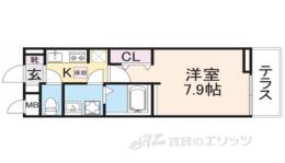 グリーンハイツ向日間取り図面