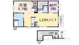 シャーメゾン三本木間取り図面