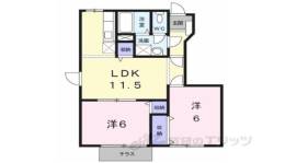 コモドカーサ・アヤ１間取り図面