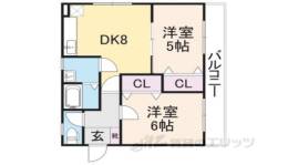 第８サンコーポ森脇２号館間取り図面