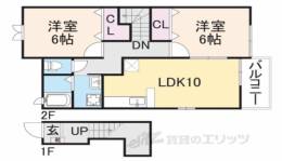 ハーティープレイスA間取り図面