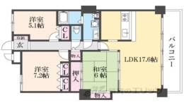 メディアス亀岡5番館2003間取り図面